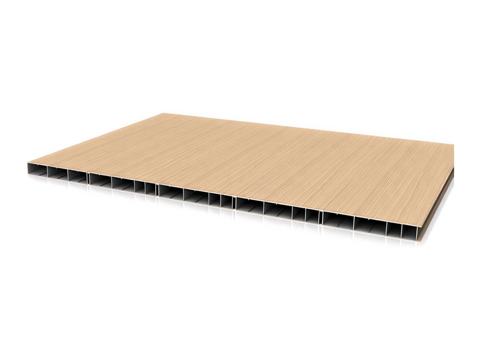 PL-25-750 — Плита 25 мм, ширина 750 мм, плита: вид и торец