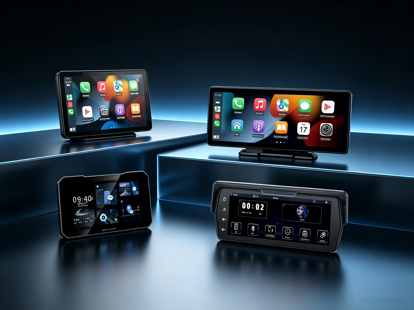Переносные CarPlay экраны