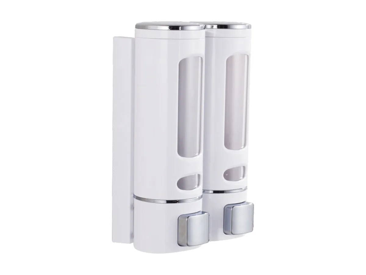 Дозатор мыла настенный, несколько ёмкостей DM-020