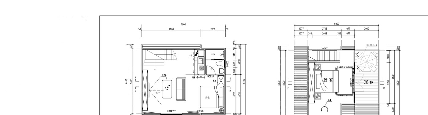 A3 — Планировки первого и второго этажа