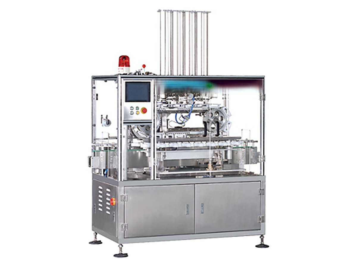 JGS — машины для ложки и крышки на стаканчики, машина JGS-2 для треугольных стаканчиков