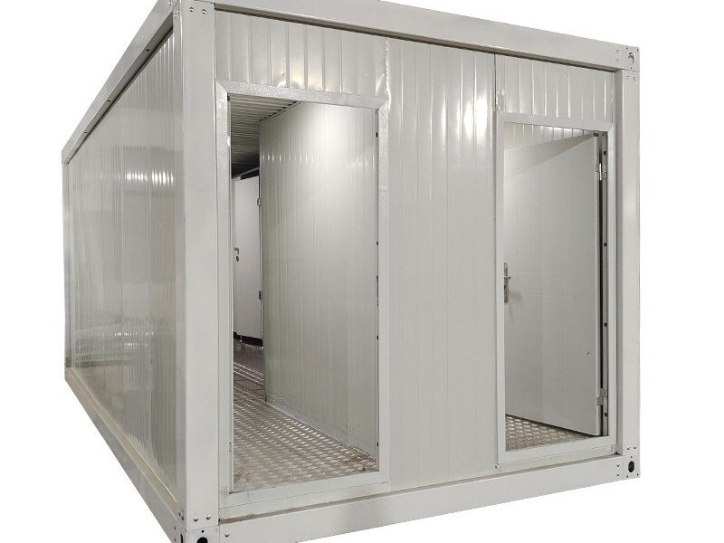 WC-06 — Санитарный контейнер-модуль на несколько кабин, санитарный модуль снаружи
