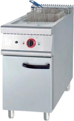 GB-979 — узкие модули 400 и 350 мм: гриль, жаровня, лапшеварка, фритюр, плита, фритюр на 28 литров