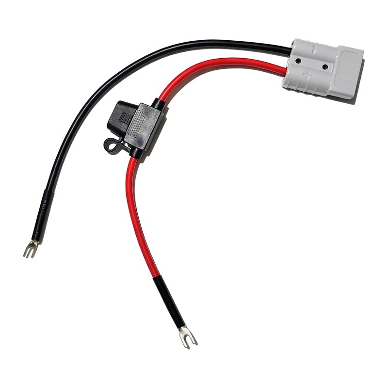 Кабель Anderson с предохранителем, 10 AWG, 30 см — общий вид