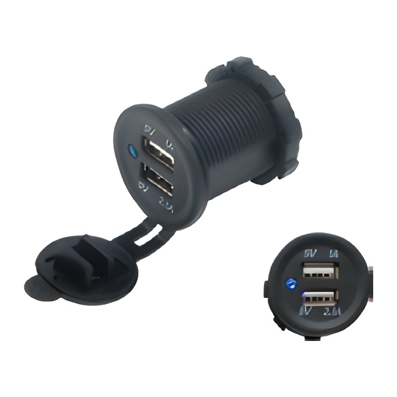 Двойная USB-розетка 3,1 А — общий вид
