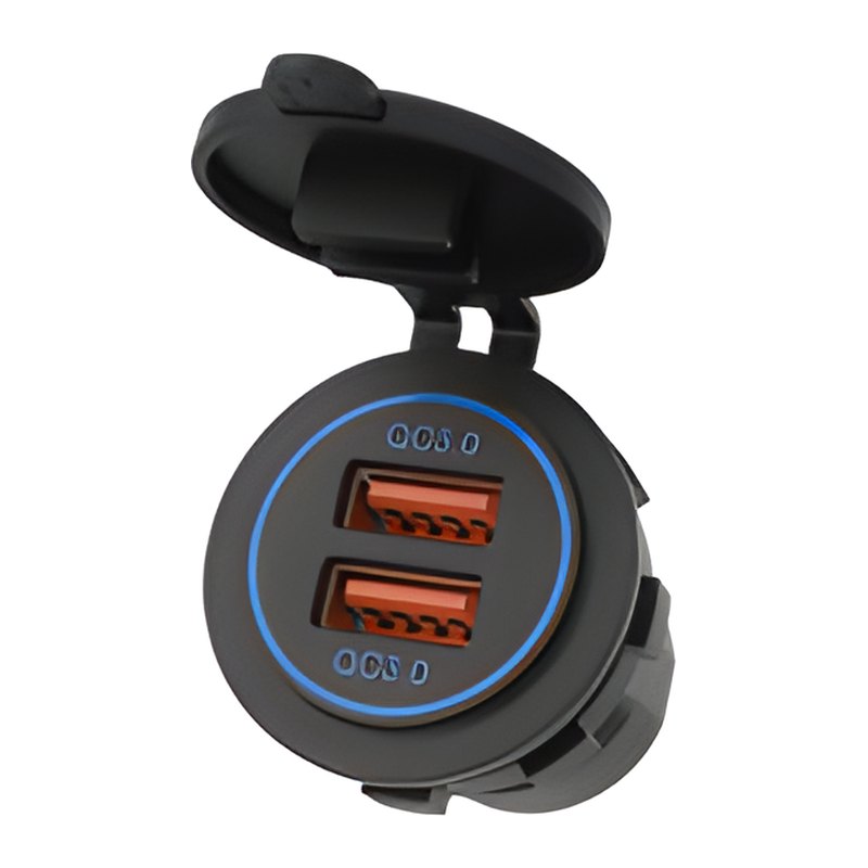 USB-розетка 2 × QC 3.0 — общий вид