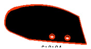618104 / 618105 — Детали корпусов: отвалы, прутки, лемеха
