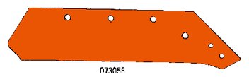 073056 / 073057 — Детали корпусов: лемеха, полевые доски, крепёж
