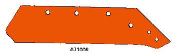 073006 / 073007 — Детали корпусов: лемеха, полевые доски, крепёж