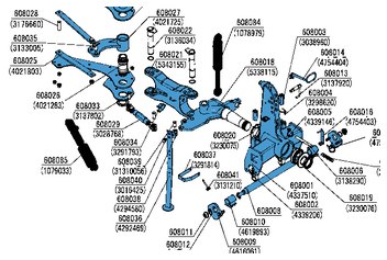 608013 — Колёса, тяги и плиты плугов