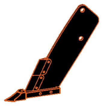 030020 / 030021 — Детали глубокорыхлителей