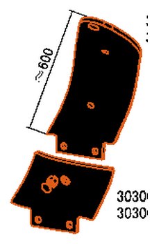 303003 / 303002 — Детали глубокорыхлителей