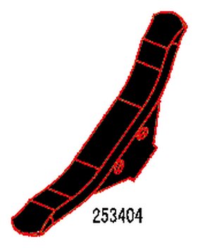 253404 — Детали глубокорыхлителей