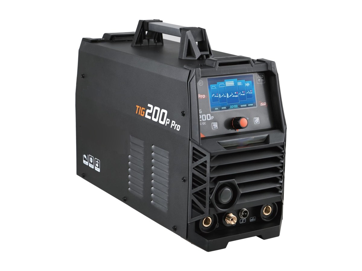 TIG-200P PRO AC/DC — профессиональный аргонодуговой аппарат на 200 А с ЖК-экраном