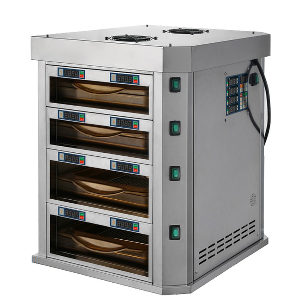 TV-520L — тепловая витрина с четырьмя греющими ярусами, 521 мм