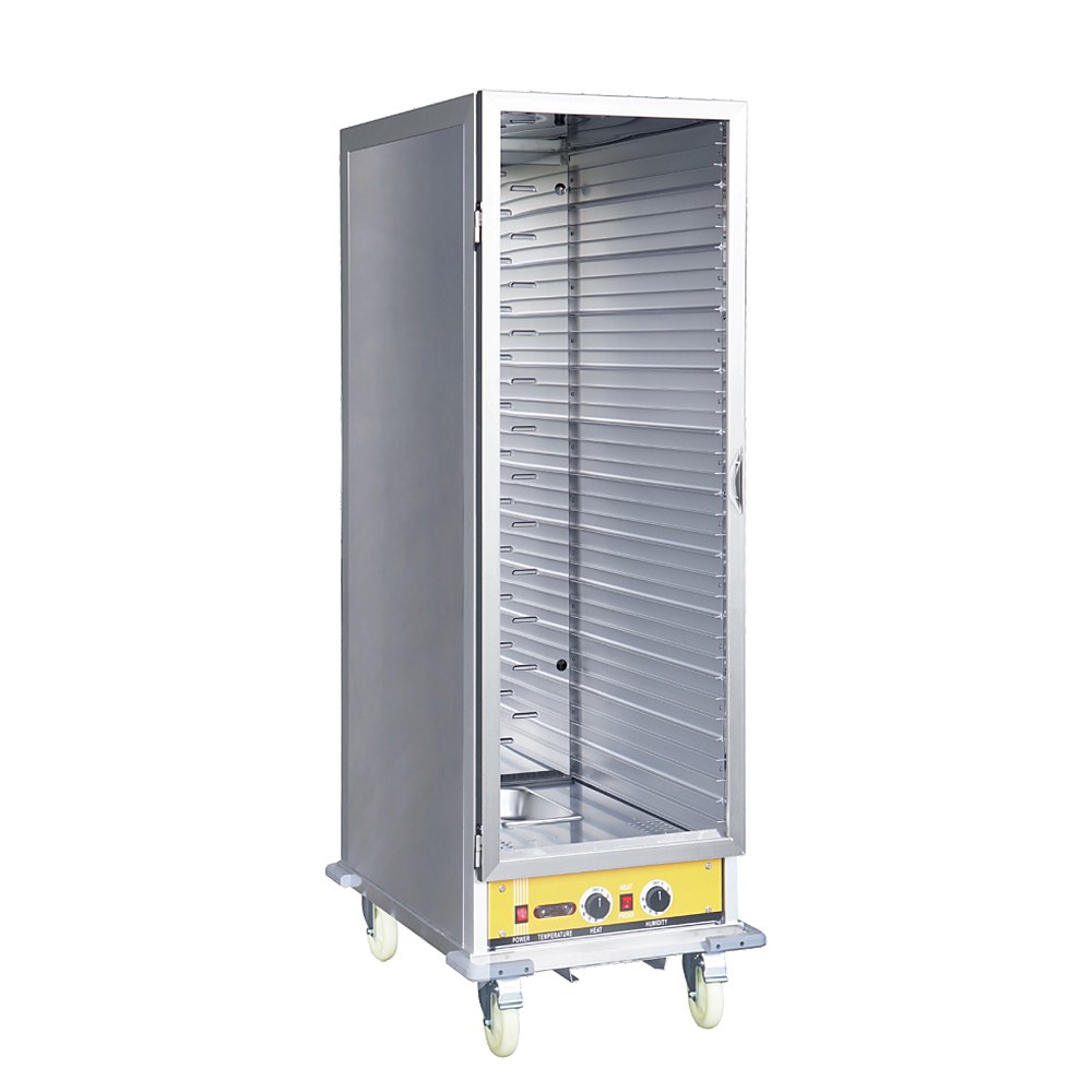 TW-159L-P — вертикальный тепловой шкаф на колёсах, 159 л