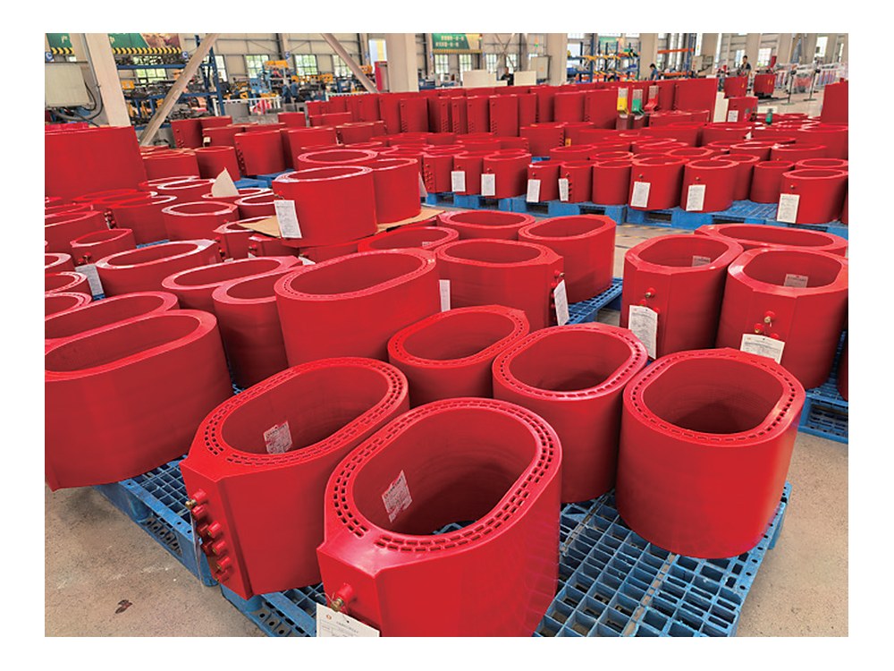 ЗГ-3 — обмотка высокого напряжения сухого трансформатора, фото из брошюры завода