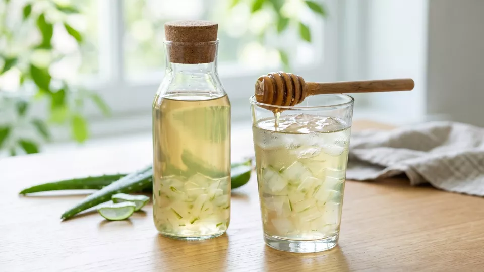 Da Jung Damizle Honey Aloe Tea — алоэ с медом из Кореи