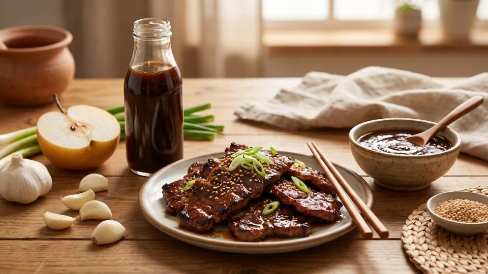CJ Beksul Beef Bulgogi: соус-маринад бульгоги для говядины