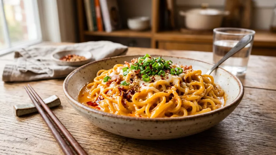SamYang Carbo: корейская лапша рамён со вкусом карбонары