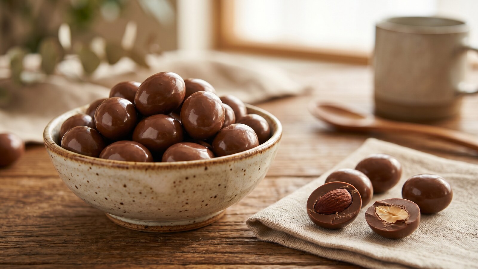 Lotte Almond Choco Ball: миндаль в шоколаде из Кореи