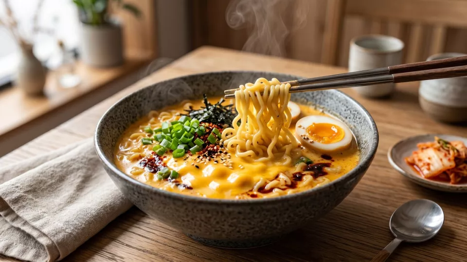 SamYang Cheese Ramen: сырная корейская лапша оптом