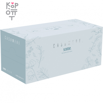 Scottie Cashmere Tissue - Кашемировые двухслойные бумажные салфетки 220шт. 