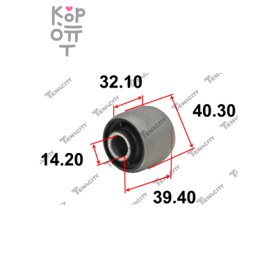 Сайлентблок амортизатора 90389-14048 TAB-118 / AAMTO1196 SURF KDN185 переднего TENACITY