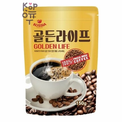 Kossia Golden Life Coffee - Сублимированный кофе