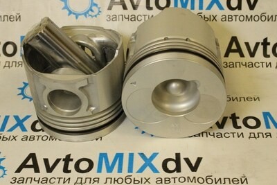 Поршни двигателя 6BG1 ALFIN+O/G 1-12111-574-0 / 8-97254-351-0 / 8-96358-574-0 d-47mm 3.306/2.5/2.5/4 STD (к-т 6шт) IZUMI