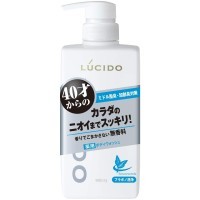 Mandom Lucido Deodorant Body Wash - Мужское жидкое мыло для нейтрализации неприятного запаха с антибактериальным эффектом и флавоноидами (для мужчин после 40 лет)