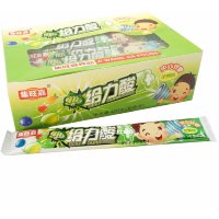 Жевательные конфеты JiWangJia Candy Сэндвич со вкусом Зеленого Яблока
