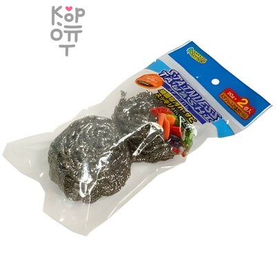 Металлическая губка, 2 губки по 30гр.