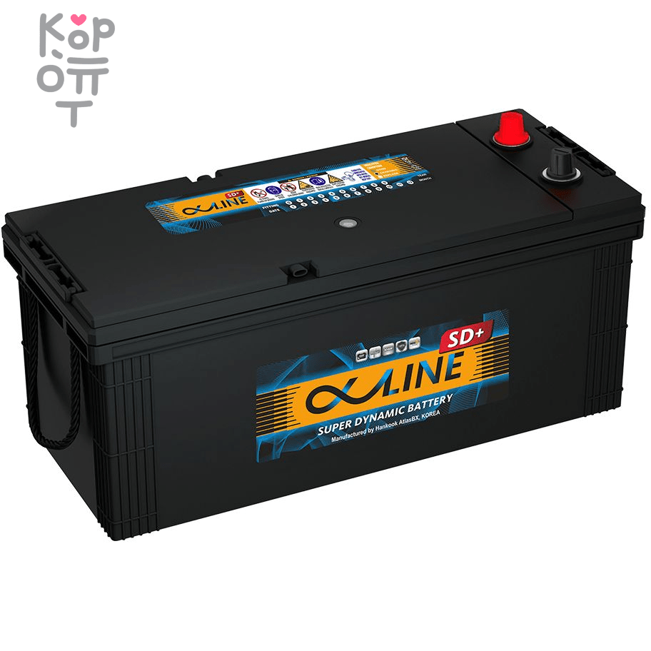 Аккумулятор ALPHALINE SD+ 220 (245H52, C), 220A, TRUCK