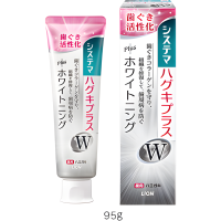 LION Dentor Systema gums plus White - Зубная паста для профилактики болезней десен и придания белизны зубам, 95гр.