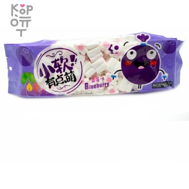 Маршмеллоу Цзоу Каода со вкусом Черники, 138гр. — Корейские товары для всей семьи(КорОпт)