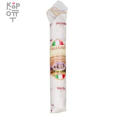 Salumi di Reggio Salame Campagnolo - Колбаса сыровяленная полусухая «Салями Кампаньоло» 200гр.    &mdash; Корейские товары для всей семьи(КорОпт)