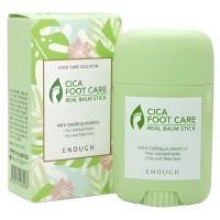 Enough Cica Foot Care Real Balm Stick - Увлажняющий стик для ног с центеллой азиатской, 20гр.