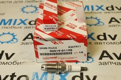 Свеча зажигания K20TR11 / BKR6EKB11 90919-01198 3SFE для TOYOTA