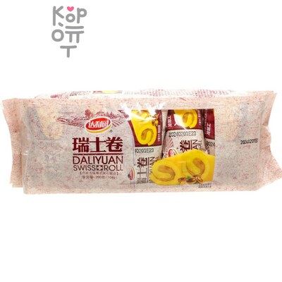Сливочный рулет Swiss Roll со вкусом Шоколада