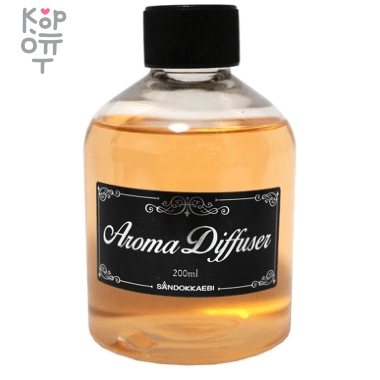 Sandokkaebi Aroma Diffuser Refillable - Сменный флакон для жидкого освежителя воздуха 200мл.  — Корейские товары для всей семьи(КорОпт)