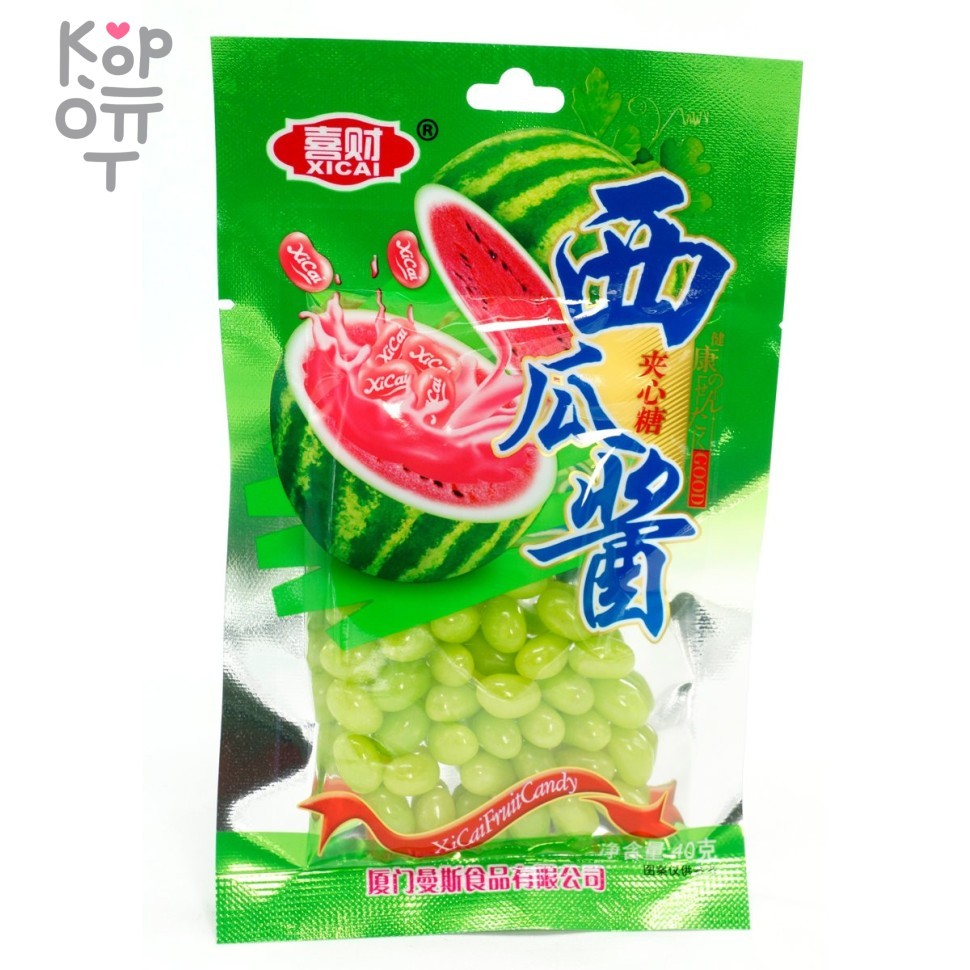 Мармелад XiCai FruitCandy с Арбузным джемом, купить с доставкой на дом фото 1 — Корейские товары для всей семьи(КорОпт)