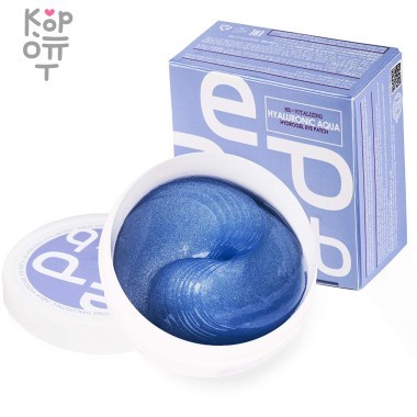 Med B HYDROGEL EYE PATCHES REVITALIZING HYALURONIC AQUA -  Патчи для глаз с гиалуроновой кислотой 90гр. (60шт.) — Корейские товары для всей семьи(КорОпт)