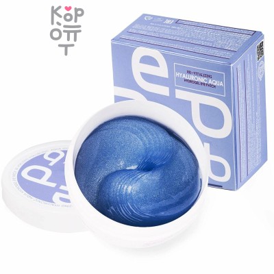 Med B HYDROGEL EYE PATCHES REVITALIZING HYALURONIC AQUA -  Патчи для глаз с гиалуроновой кислотой 90гр. (60шт.)