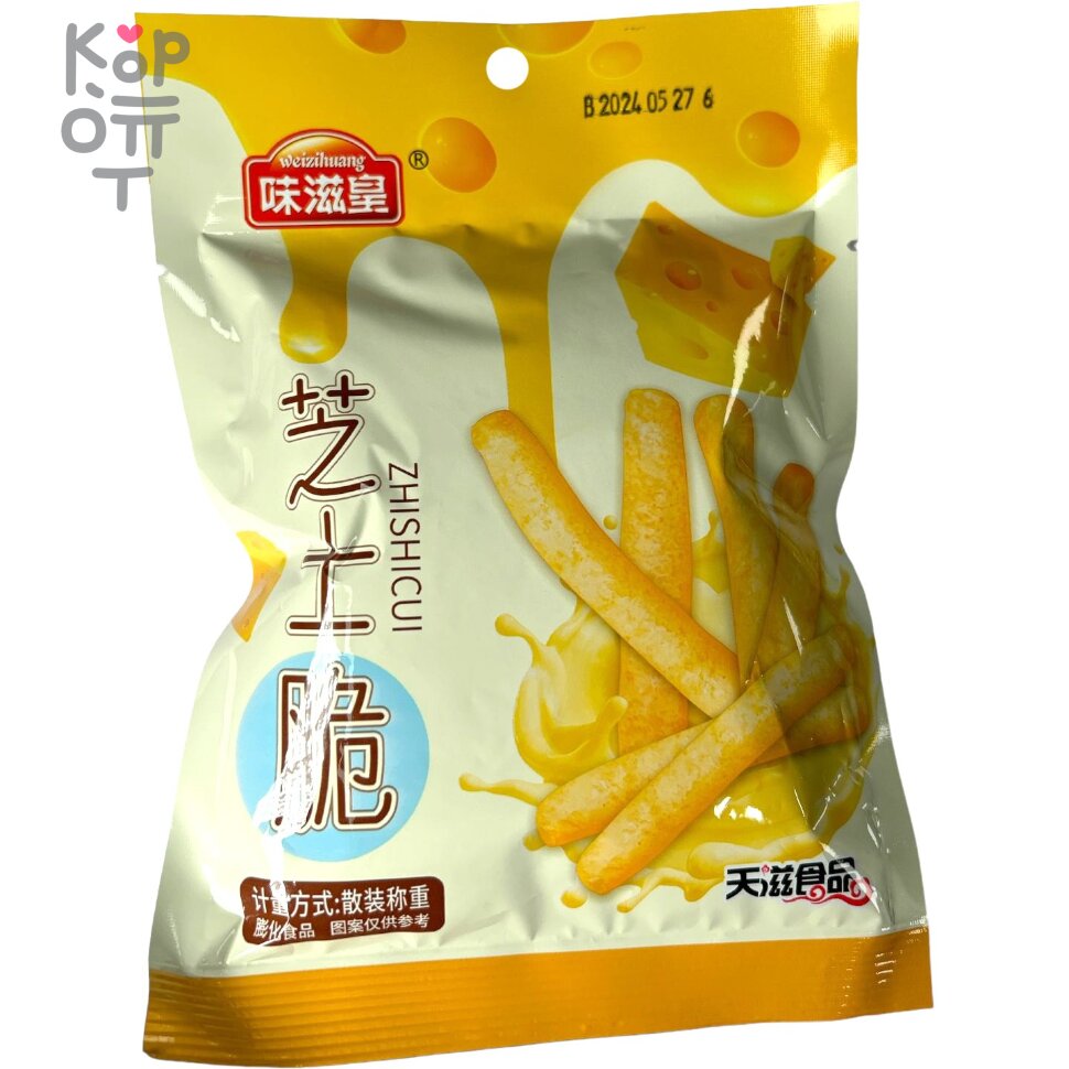 Чипсы Weizihuang Hi Cheese - Хрустящие чипсы со вкусом Сыра, купить с доставкой на дом фото 1 &mdash; Корейские товары для всей семьи(КорОпт)