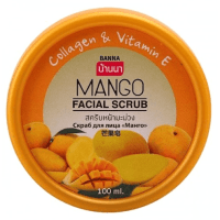 Banna Facial Scrub Mango - Скраб для лица с Манго, 100 мл