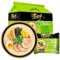 Лапша быстрого приготовления Uni-Tang Pork Bone Noodle, в стиле японского рамена Тонкоцу, 125гр.