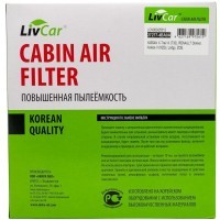 LIVCAR Cabin Air Filter LCN000/25012 - Салонный фильтр для NISSAN, RENAULT
