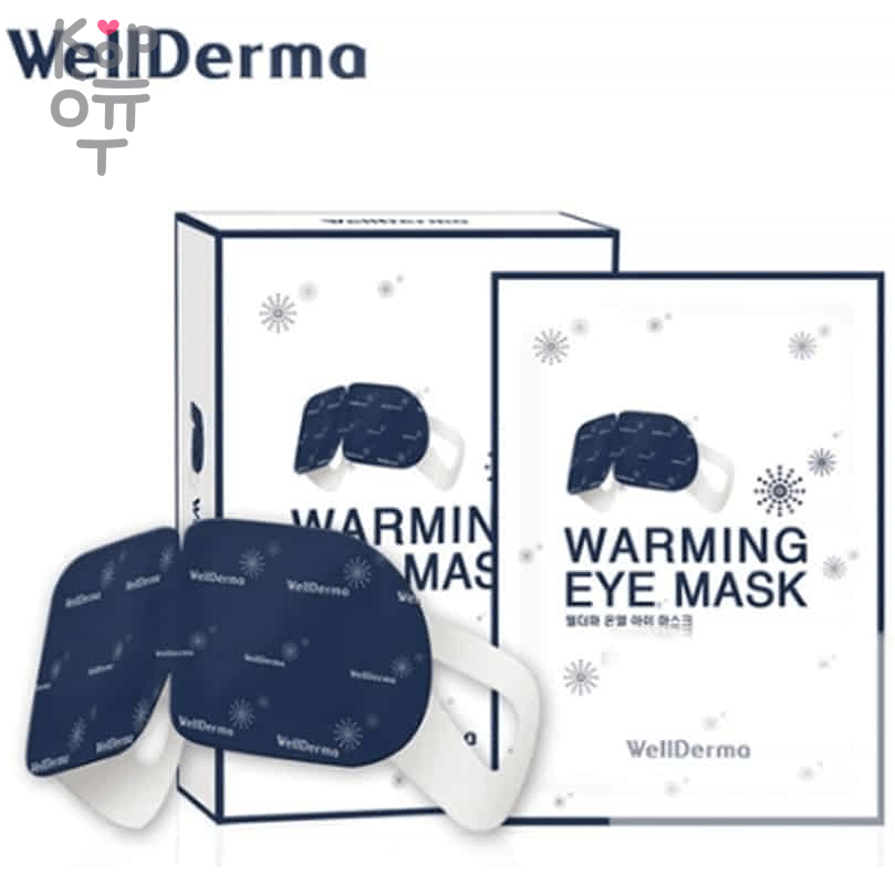 WellDerma Warming Eye Mask - Согревающая и расслабляющая маска для глаз 10шт. фото 1 &mdash; Корейские товары для всей семьи(КорОпт)