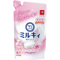 Cow Milky Foam Soap - Увлажняющее мыло-пенка для тела с цветочным ароматом, 500мл. 